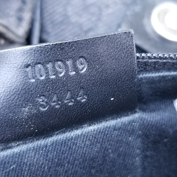 Lovely vintage Gucci GG  dark canvas with leather trim tote handbag - Picture 16 of 16